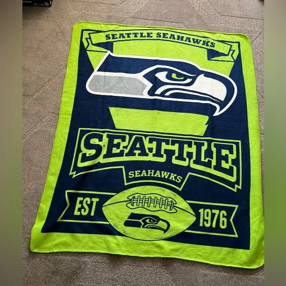 Seattle Seahawks Fleece Stadium Blanket
